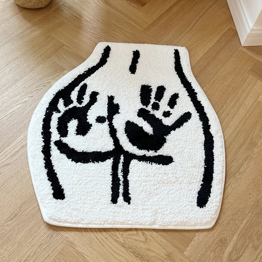 Ass Grab Carpet Rug