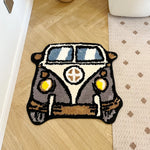 Cartoon Bus Carpet Rug