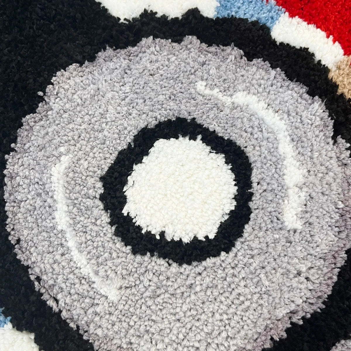 CD Label Tufted Rug