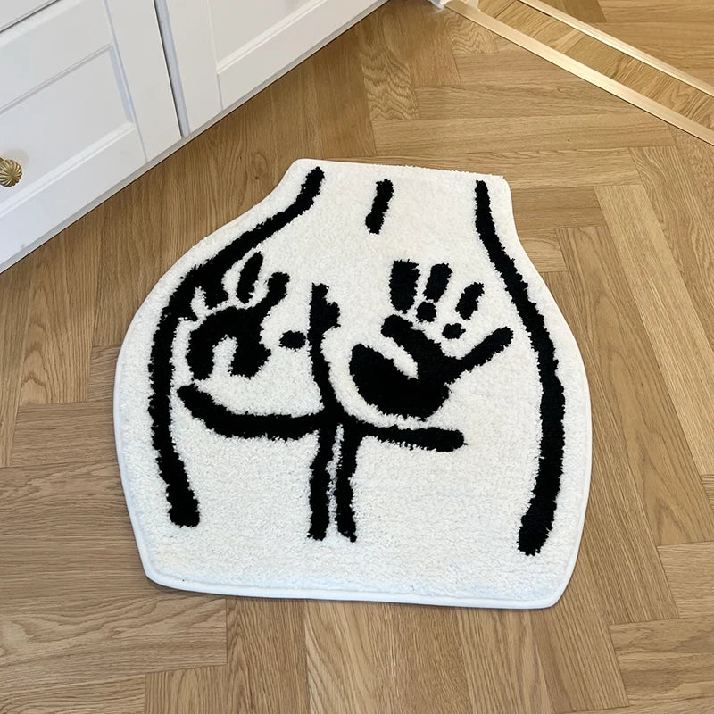 Ass Grab Carpet Rug