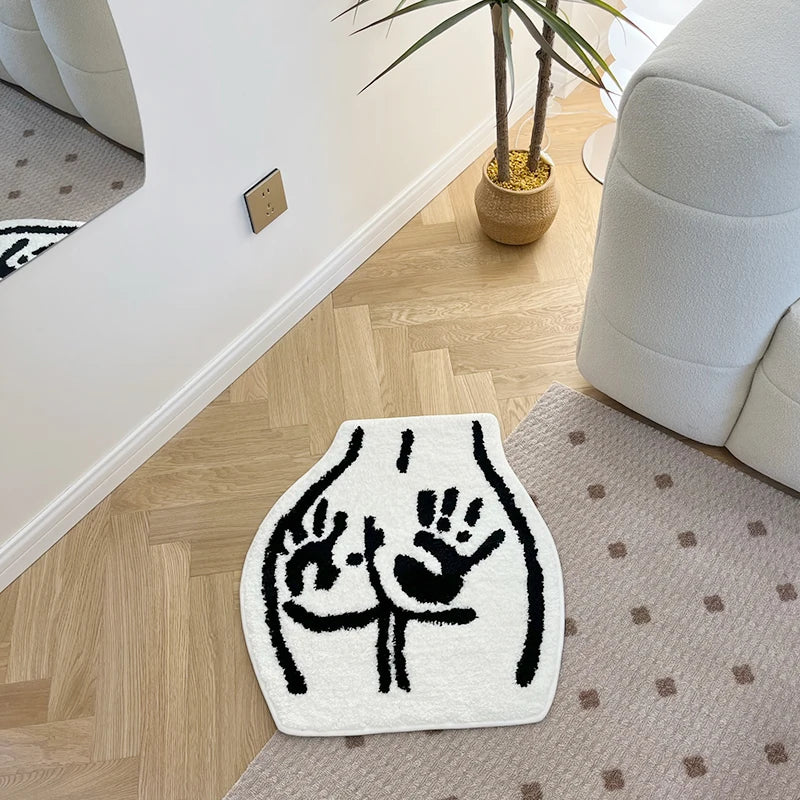 Ass Grab Carpet Rug